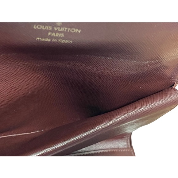 Louis Vuitton Pink Red Denim Long Wallet - Picture 6 of 7